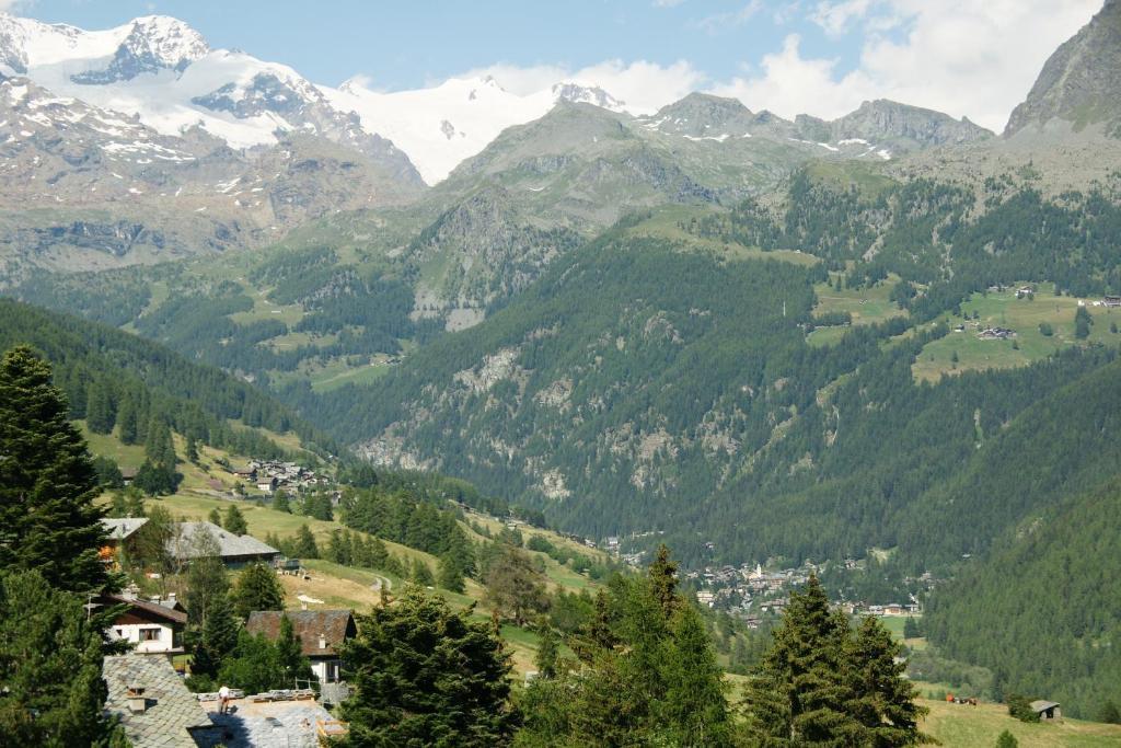 Hotel Le Petit Abri Champoluc Exterior foto